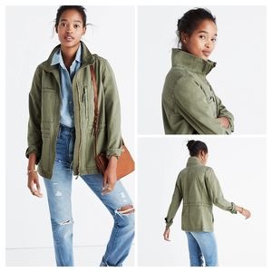 Madewell Olive Utility Jacket